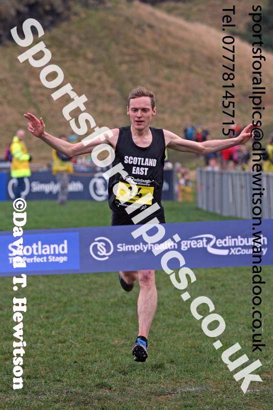 Senior and junior mens Inter-District, 2017 Great Edinburgh Cross Country. Photo: David T. Hewitson/Sports for All PIcs